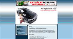 Desktop Screenshot of levnyauto.stranky1.cz
