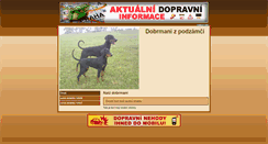 Desktop Screenshot of dobrman.stranky1.cz